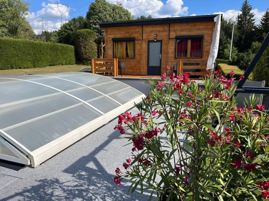Chalet 2 Personnes Avec Jacuzzi Et Piscine Saisonniere Partagee Corcieux Εξωτερικό φωτογραφία
