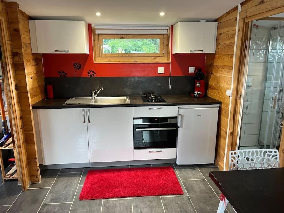 Chalet 2 Personnes Avec Jacuzzi Et Piscine Saisonniere Partagee Corcieux Εξωτερικό φωτογραφία