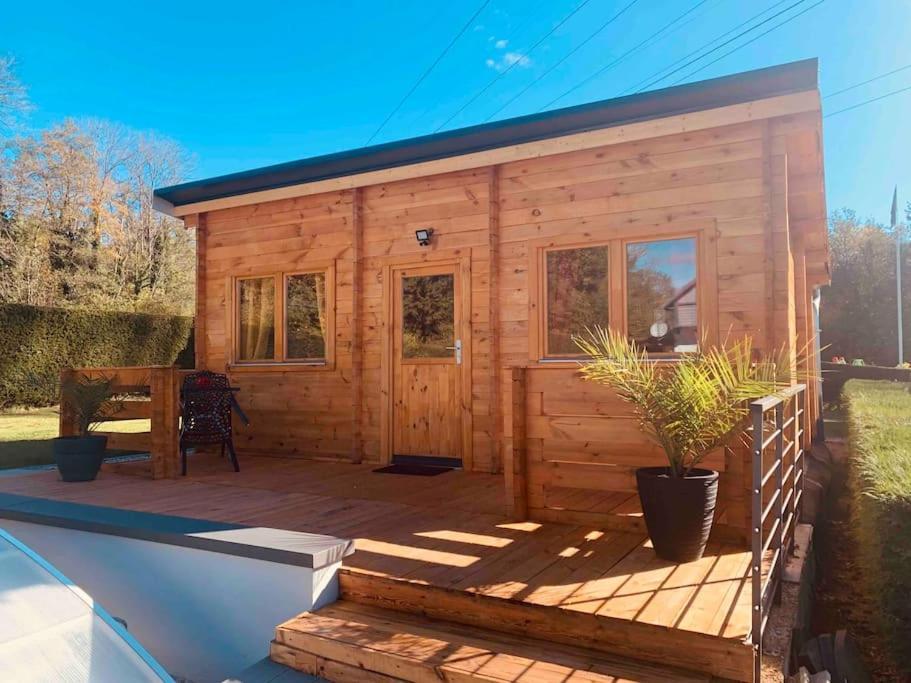 Chalet 2 Personnes Avec Jacuzzi Et Piscine Saisonniere Partagee Corcieux Εξωτερικό φωτογραφία